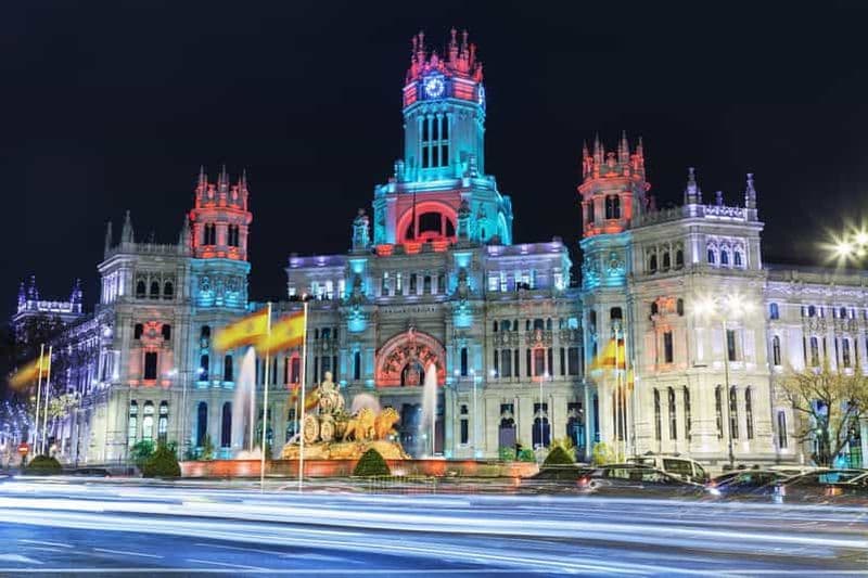 Billet Madrid : Visite en bus de Noël à impériale avec guide