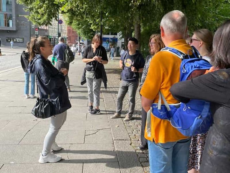 Billet Oslo : Visite à pied du meilleur d'Oslo et croisière touristique dans les Fjords