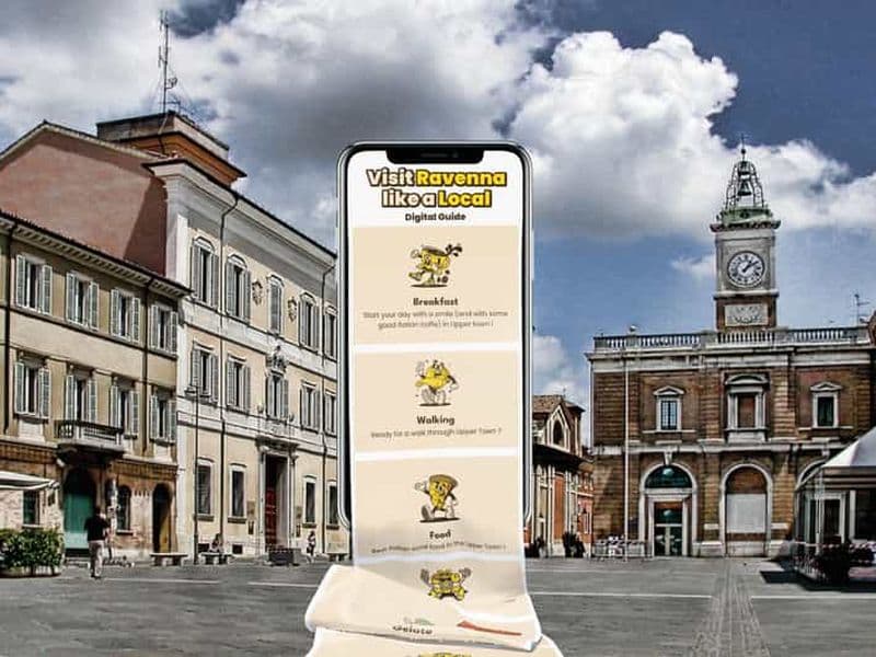 Billet Ravenne : Guide numérique réalisé avec un local pour votre visite