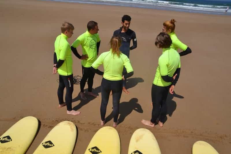 Billet Taghazout : cours de surf de 5 jours pour débutants avec déjeuner