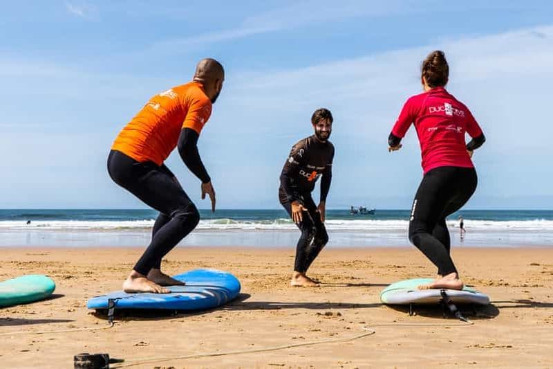 Billet Cours de surf privé avec photoshoot à Caparica