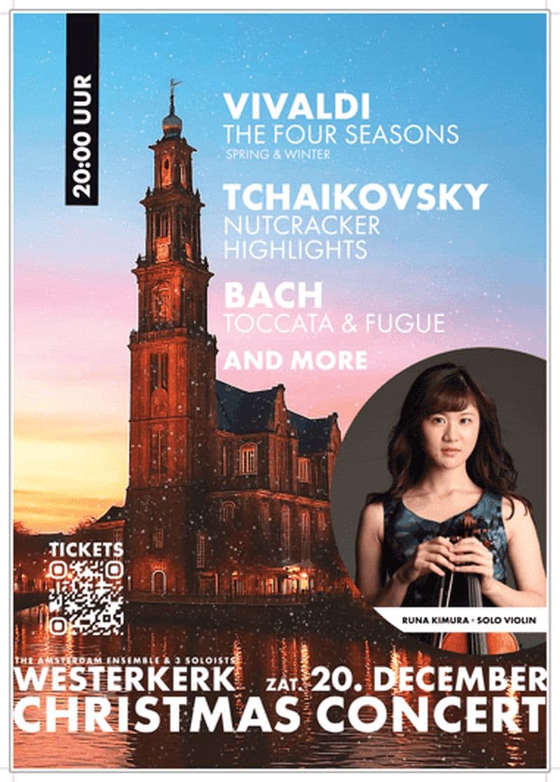 Billet Amsterdam : Vivaldi, Bach, Mozart à l'église Westerkerk