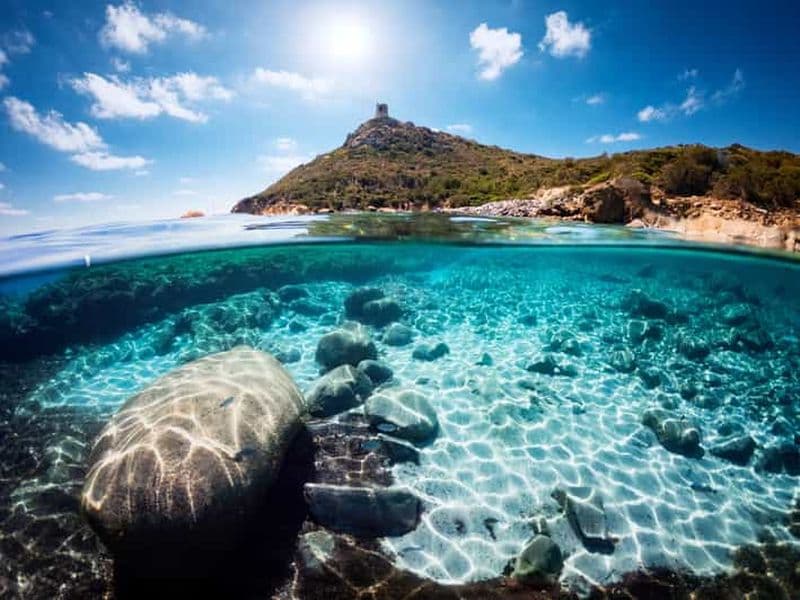 Billet De Cagliari : visite d'une jounée de la plage de Villasimius