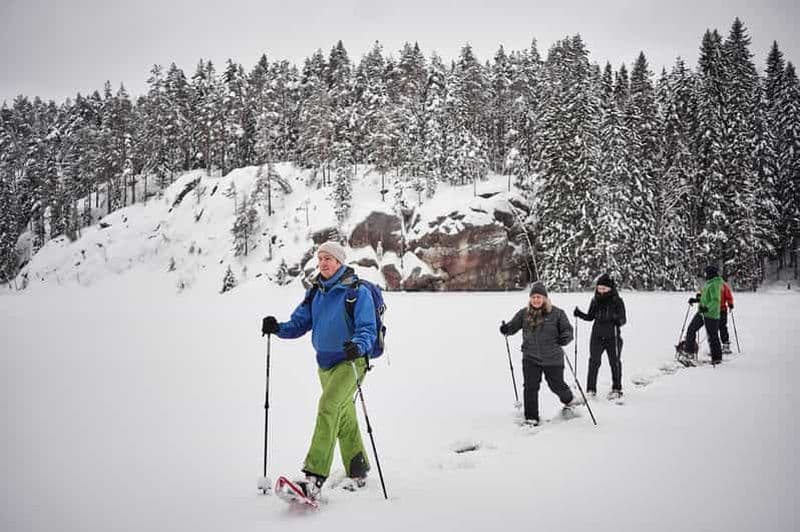 Billet Espoo : Visite guidée en raquettes dans le parc national de Nuuksio