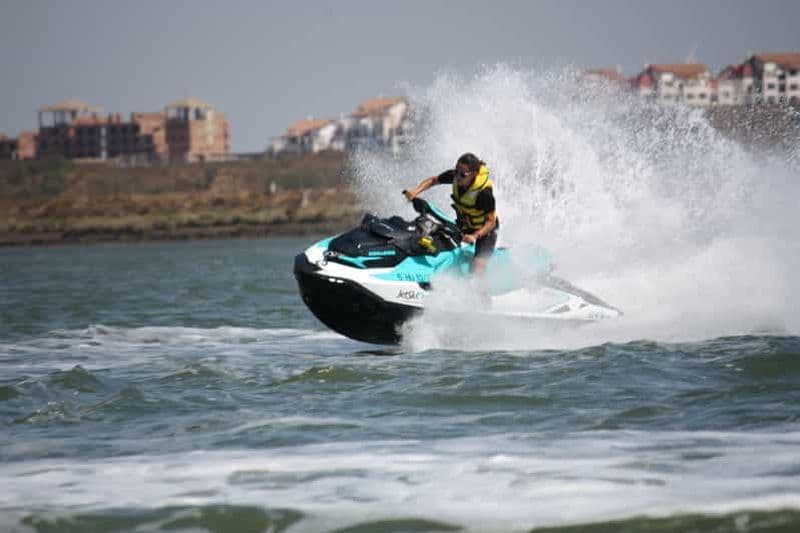 Billet Ayamonte: excursion de 2 heures en jet ski avec guide