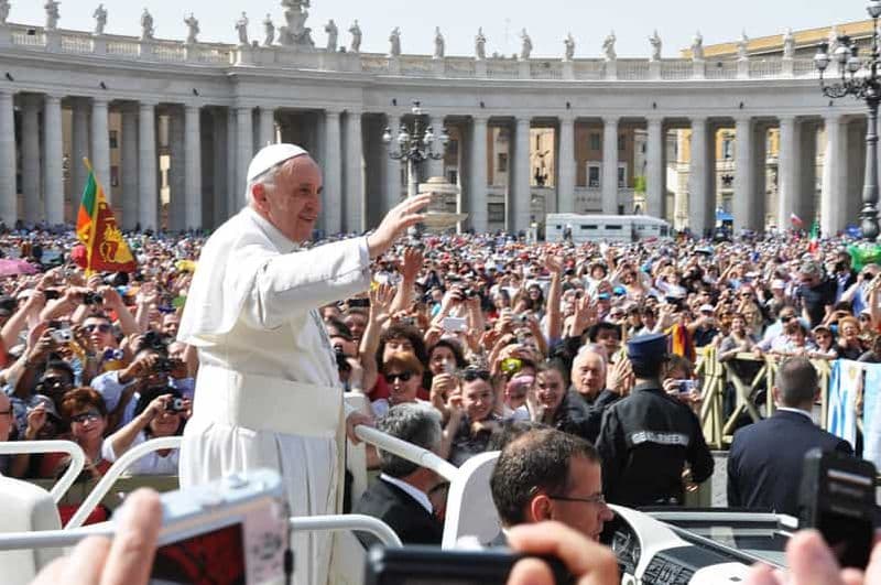 Billet Rome : Audience du pape François et visite guidée des musées du Vatican.