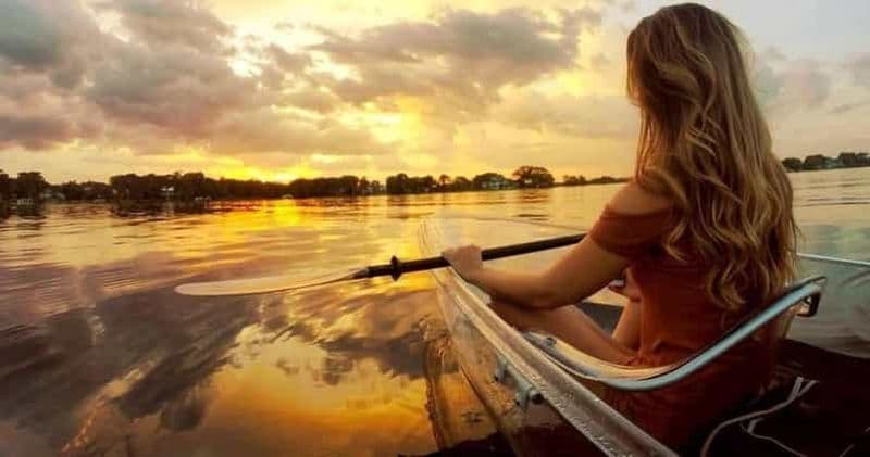 Billet Winter Park : excursion en kayak transparent sur la Chaîne des Lacs