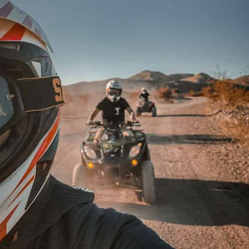 Billet Marrakech : Agafay Quad Bike, balade à dos de chameau au coucher du soleil avec dîner