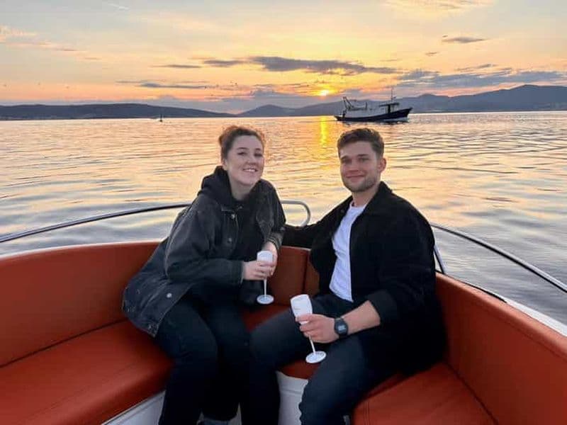 Billet Excursion au coucher du soleil avec musique et vin et équipement de plongée avec tuba