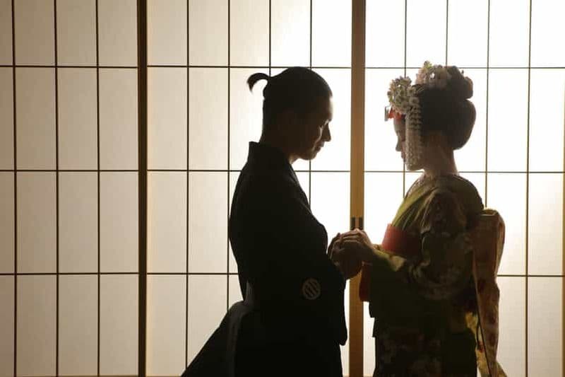Billet Kyoto kiyomizu Temple : Maiko et Samurai Couple Photoshoot