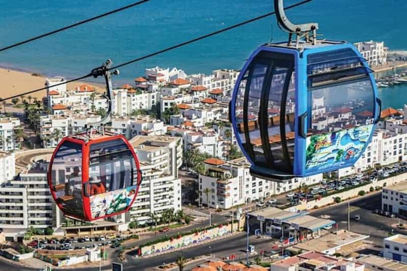 Billet Agadir : billet de téléphérique et visite touristique de la ville