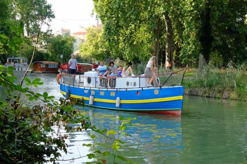 Billet Toulouse : Croisière en bateau sur le Canal du Midi avec guide optionnel