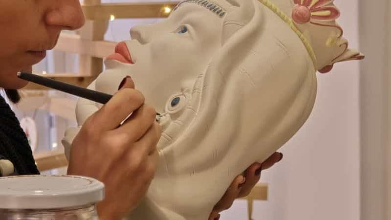 Billet Enna : peignez votre Testa di Moro en céramique sicilienne