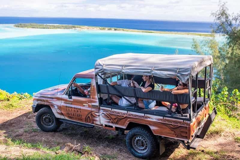 Billet Bora Bora 4X4 Demi-journée de safari en jeep sur l'île