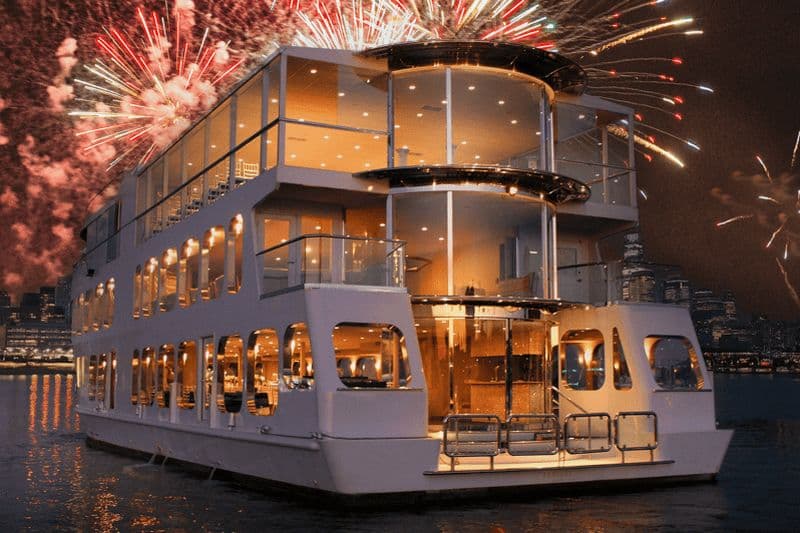 Billet NYC : Dîner-croisière du 4 juillet avec musique live et open bar
