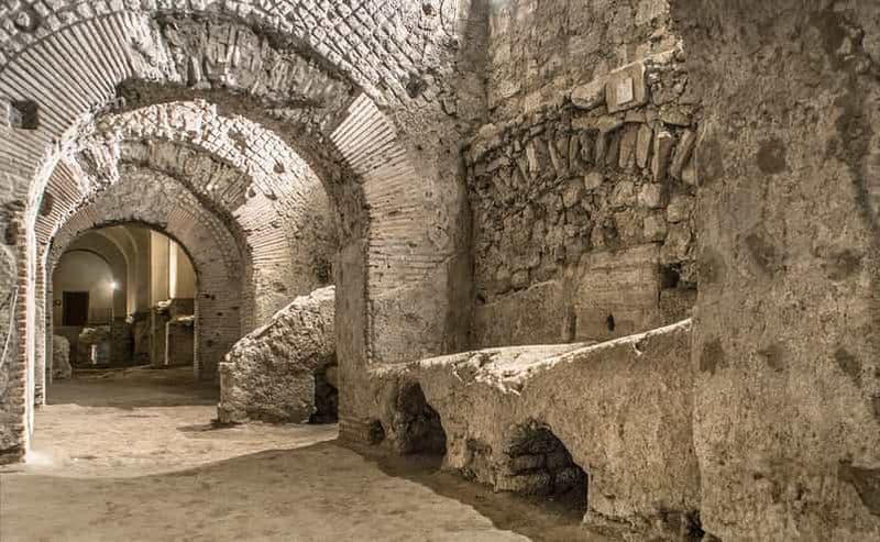 Billet Naples : billet pour la basilique Saint-Laurent-Majeure et la Neapolis Sotterrata