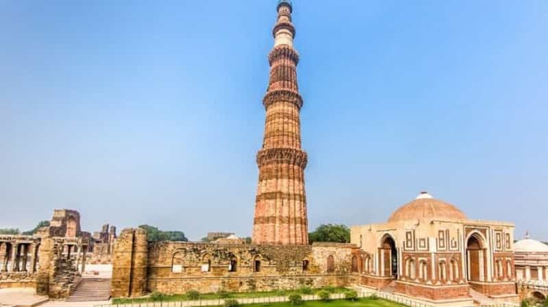Billet De Delhi : Qutub Minar et tombeau de Humayun avec shopping