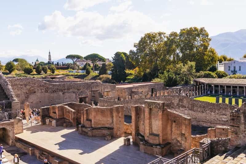 Billet Naples : excursion à Pompéi et Capri