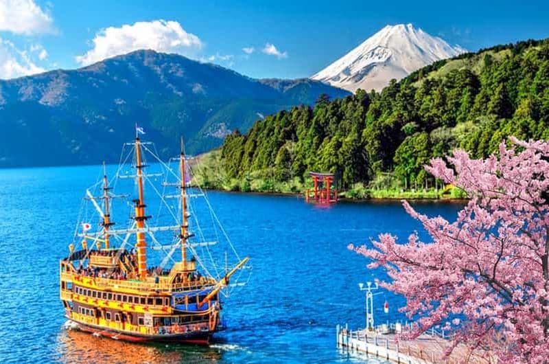 Billet Tokyo : Mont Fuji, croisière à Hakone, téléphérique et excursion à Oshino Hakkai