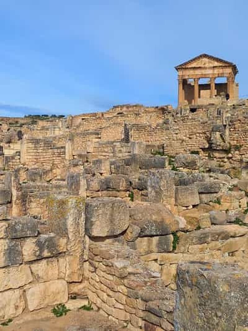 Billet Excursion privée d'une journée au départ de Tunis : Dougga et Bulla Regia