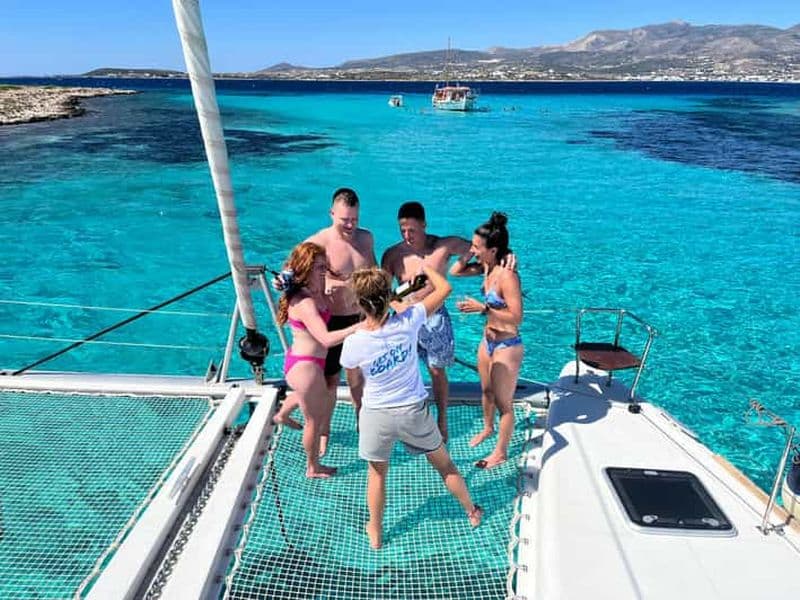 Billet Croisière privée d'une journée en catamaran à Paros