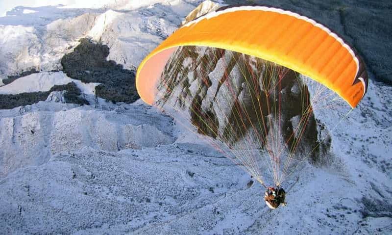 Billet Queenstown : Parapente en tandem - Hiver - Coronet Peak 5400ft