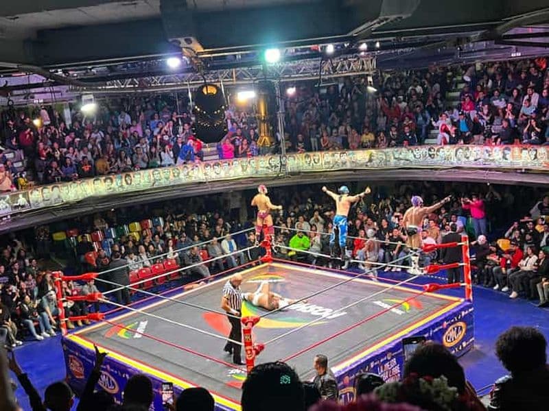 Billet Lucha libre le samedi à Mexico (BILLETS)
