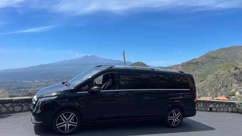 Billet Taormina Giardini-Naxos : transfert privé à l'aéroport de Catane