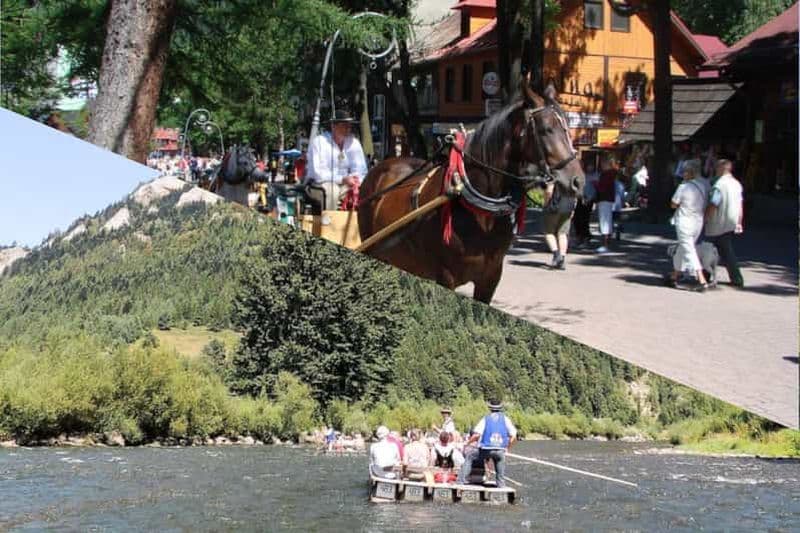 Billet Gorges de la rivière Dunajec et Zakopane : excursion d'une journée au départ de Cracovie