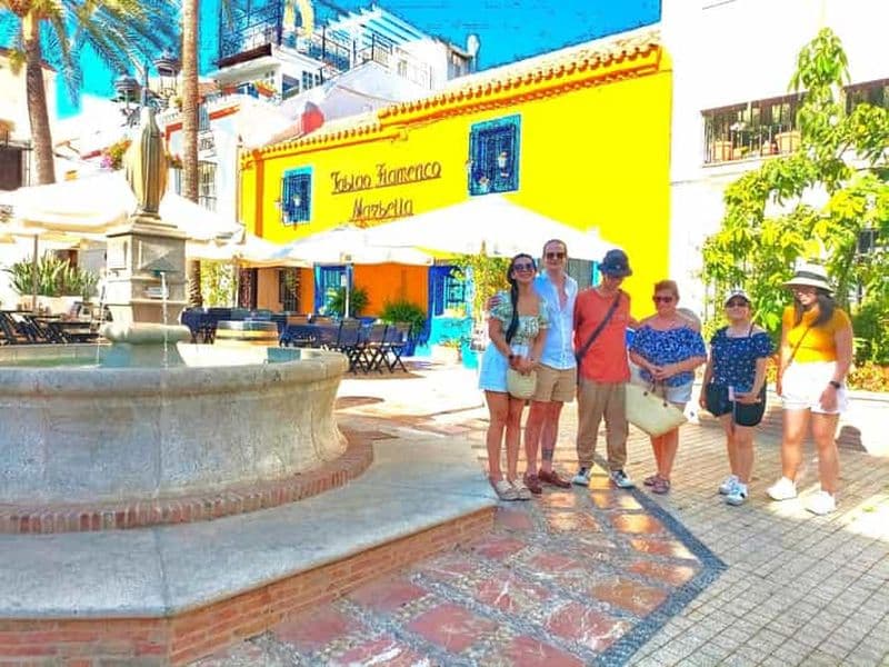Billet Marbella : Visite à pied privée