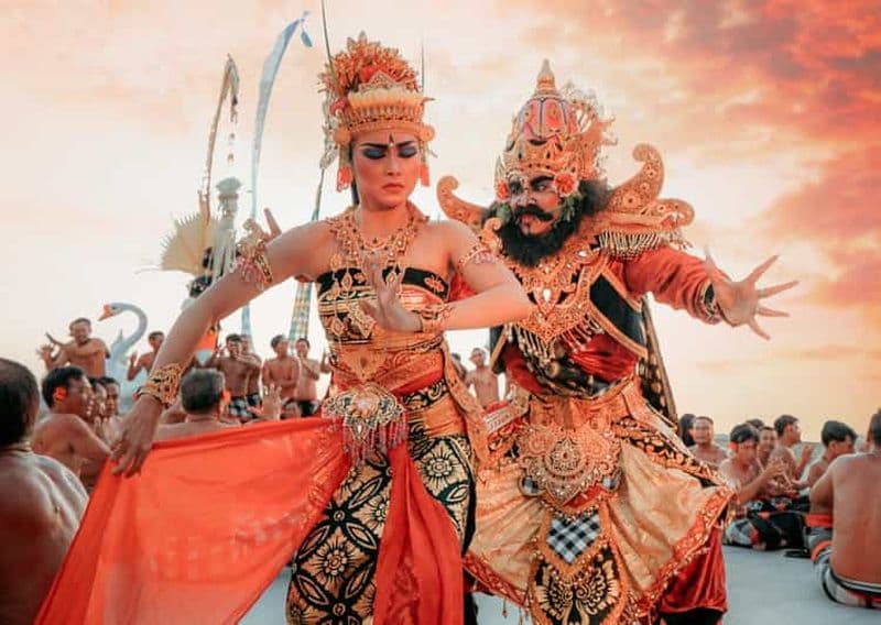 Billet Bali : Danse Melasti Kecak, café Luwak et temple d'Uluwatu