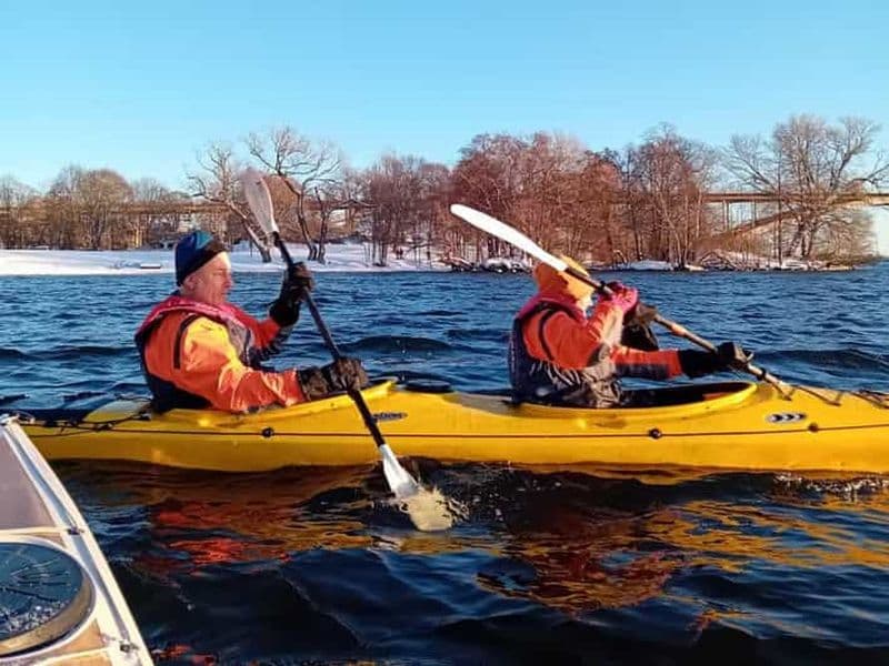 Billet Stockholm : Excursion hivernale en kayak dans le centre-ville