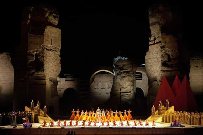 Billet Rome : Une nuit à l'opéra - Thermes de Caracalla