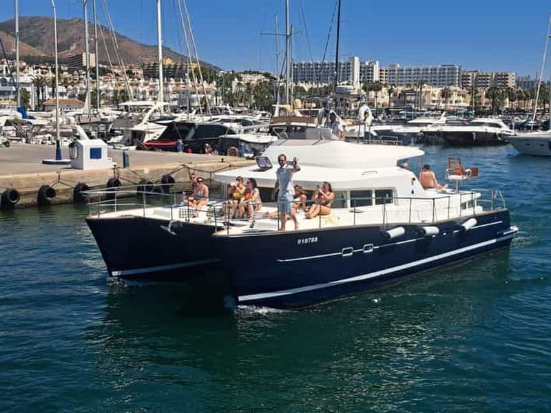 Billet Benalmádena : croisière en catamaran avec boissons et pause baignade