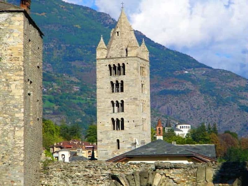 Billet Aoste : Visite guidée à pied