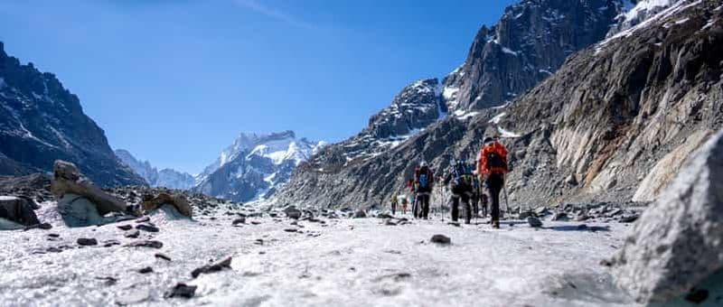 Billet Chamonix : randonnée alpine sur un glacier