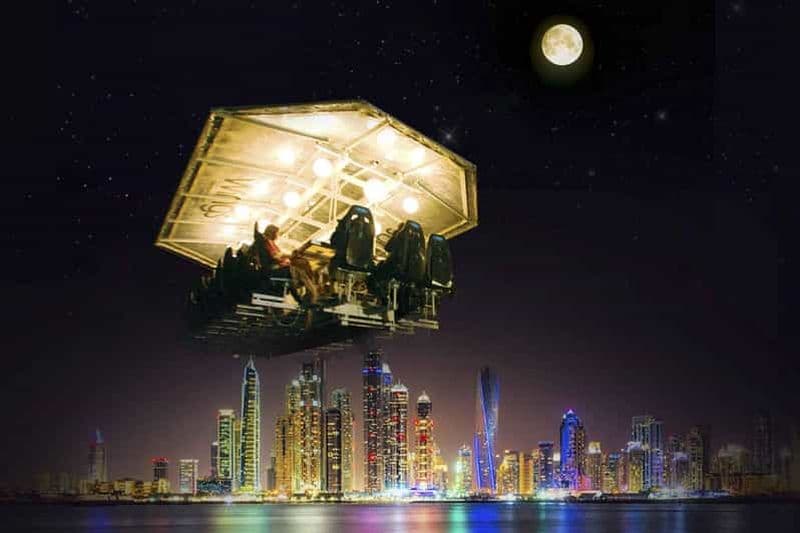 Billet Billets pour le dîner dans le ciel de Dubaï avec transfert hôtelier en option