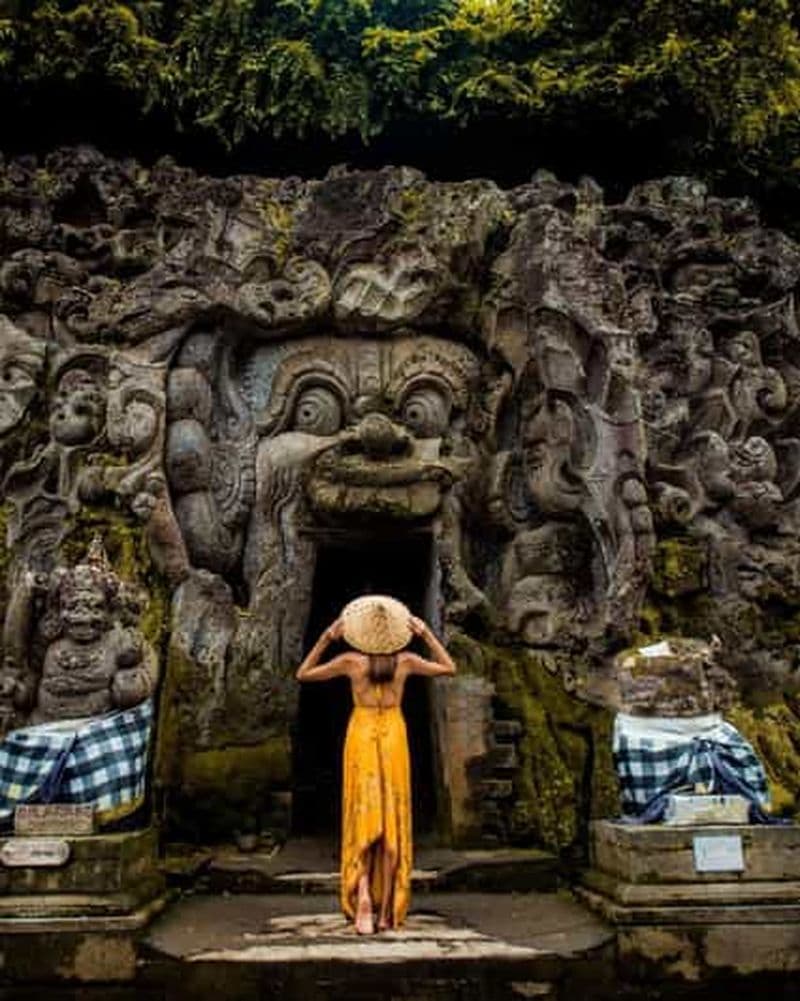 Billet Bali : visite du temple de Goa Gajah et de Pura Pencampuhan Sala