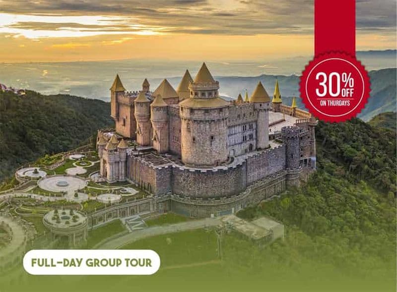 Billet Hoi An : Journée complète sur les collines de Ba Na et l'étonnant pont d'or