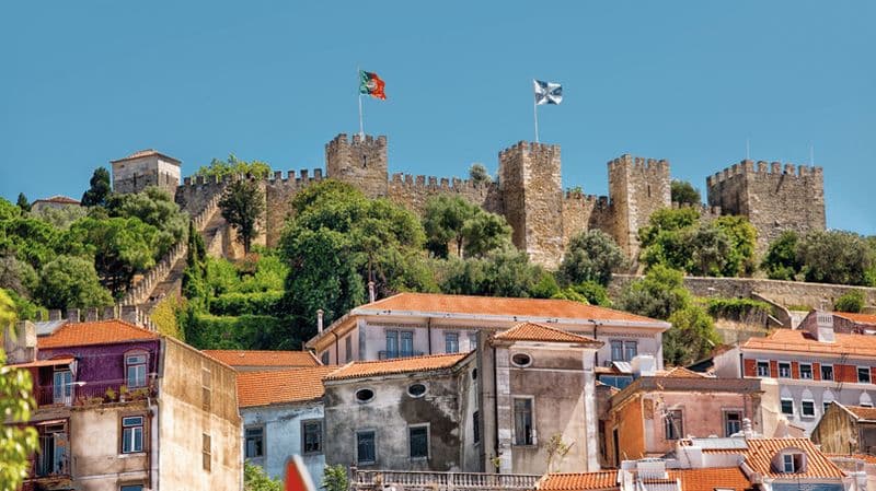 Billet Lisbonne : visite guidée du château de Saint-Georges avec billet d'entrée