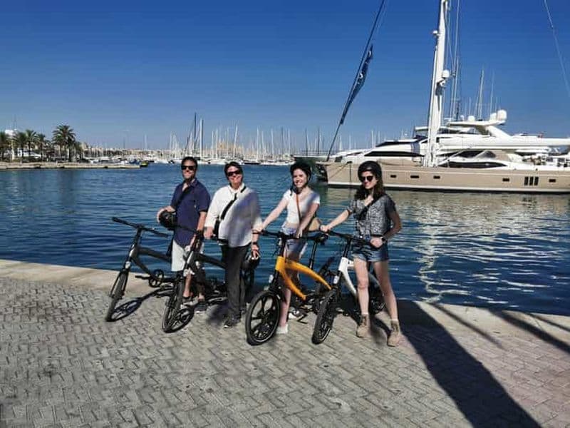 Billet Croisière commentée de 3 heures en E-Bike, Palma de Majorque