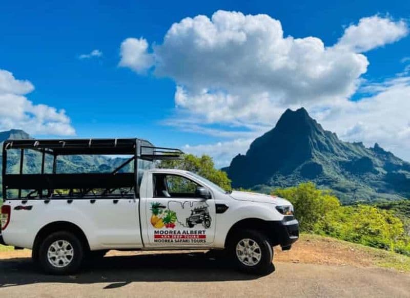 Billet Moorea : demi-journée de safari en 4x4 avec transferts à l'hôtel