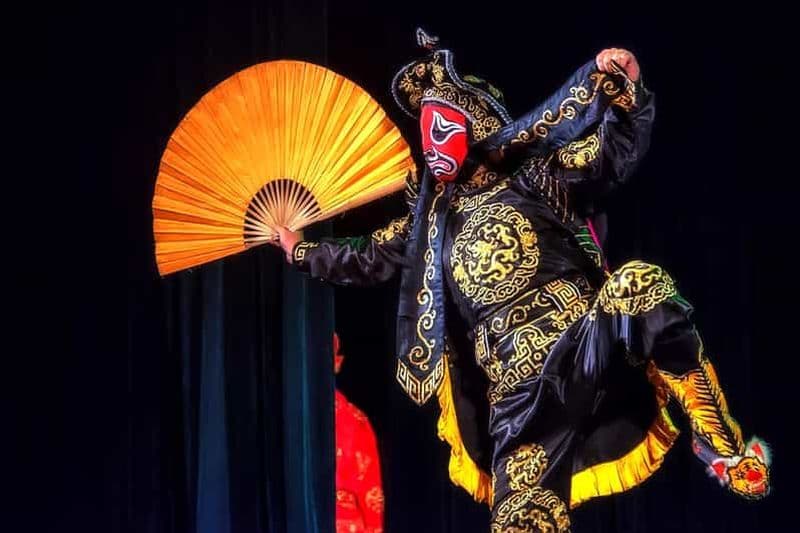 Billet Chengdu : Dîner hot pot, opéra du Sichuan et dégustation de thé local