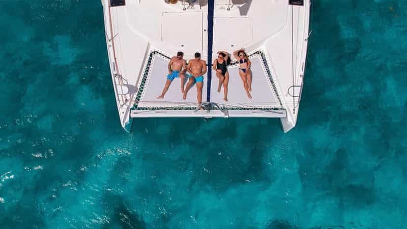 Billet Voile de luxe à Cozumel, plongée avec masque et tuba + déjeuner et open bar