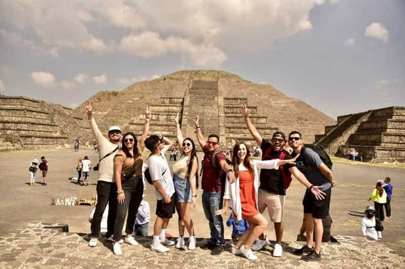 Billet Visite des pyramides de Teotihuacan