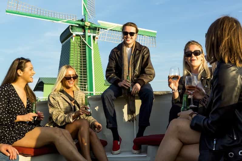 Billet Zaanse Schans: location de bateau de 4 heures