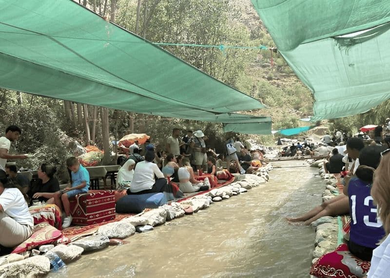 Billet Randonnée aux cascades de la vallée de l'Ourika et déjeuner traditionnel
