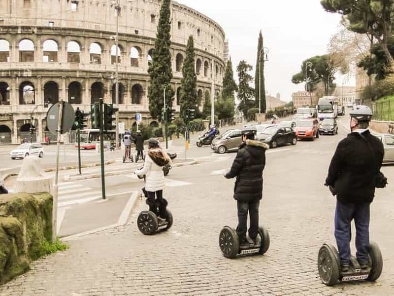 Billet Rome : Visite guidée impériale en Segway
