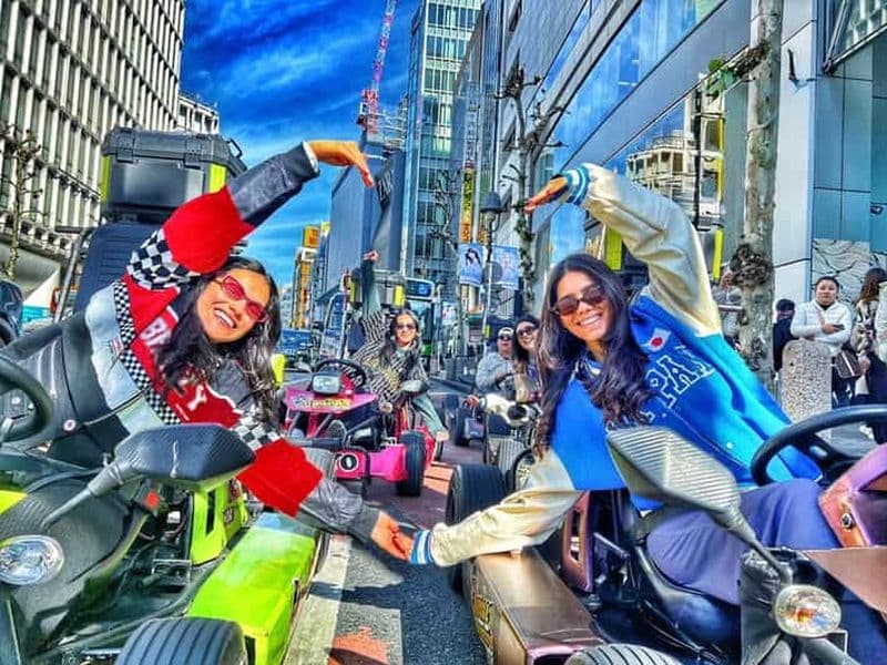 Billet Tokyo : visite guidée en kart de Harajuku au carrefour de Shibuya