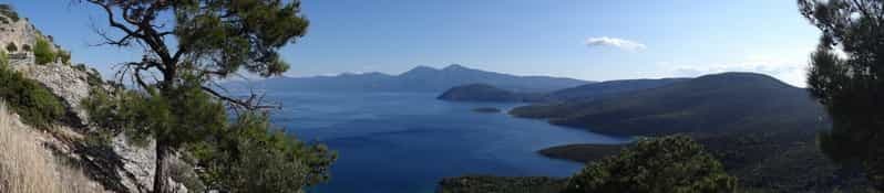 Billet Samos : excursion d'une demi-journée à Kasonisi en bateau (transport inclus)